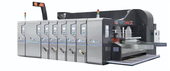 Automatyczna drukarka ze stali Flexo Slotter Die Cutter dostosowana do pudełka kartonowego