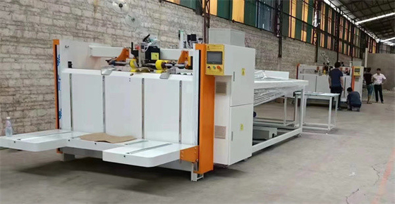 Dual Servo Motor Control Nail Box Machine Automatyczny Do Kartonu 10mm