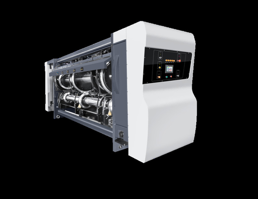 G6-1224 Przesyłanie próżni oświetlenia 4 Drukarka kolorowa + Slotter + Cutter + Vibrator + Stacker