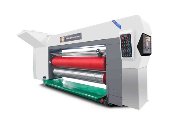 Ołowiu krawędzi Przeniesienie próżni 4 kolorowy drukarka Slotter Die Cutter wibrator Stacker Prosta obsługa